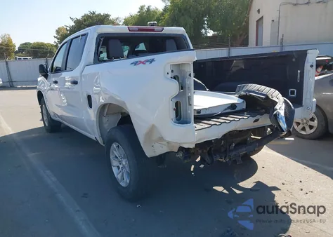 2024 Chevrolet Silverado 1500 4Wd Short Bed Wt from USA, damaged, VIN 1GCUDAED3RZ267777